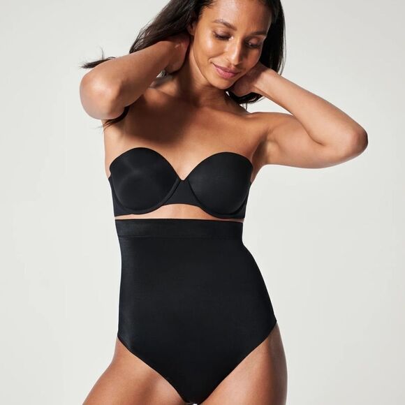 NWOT  Suit Your Fancy High-Waisted Thong L - Picture 1 of 11